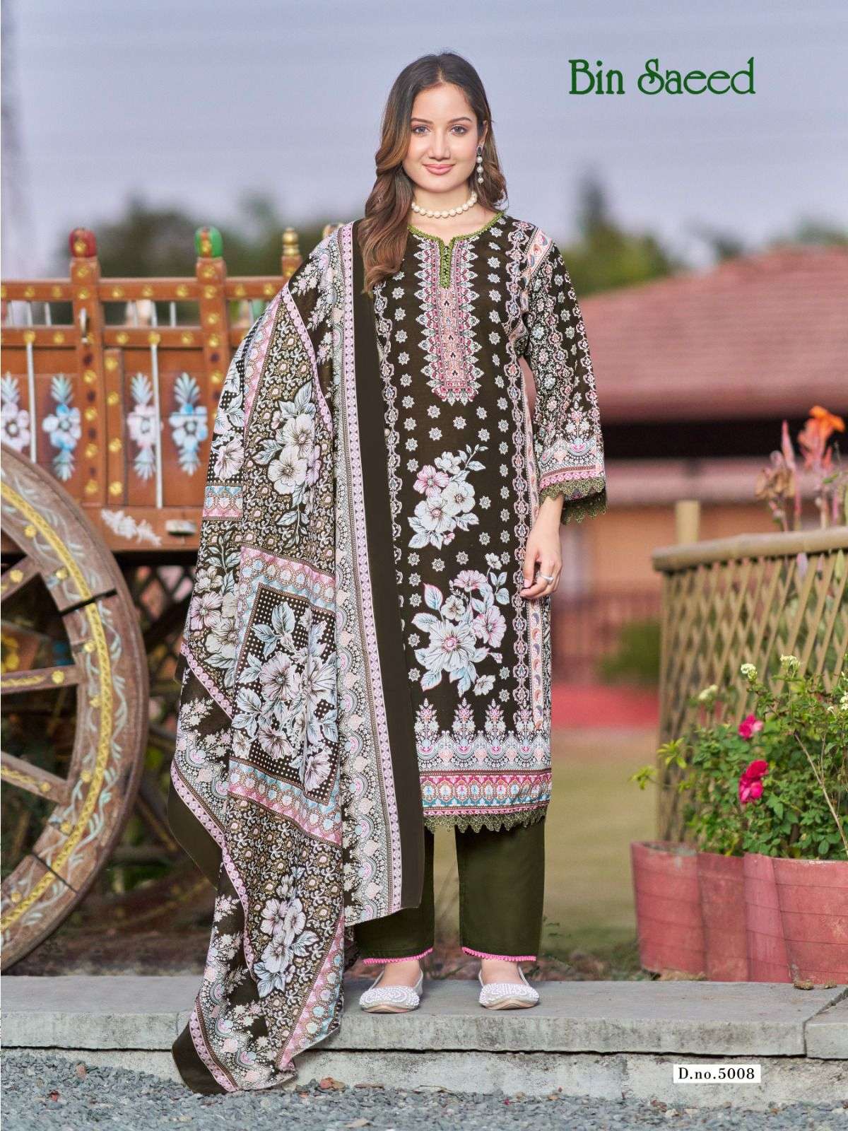 Ganesha Bin Saeed Vol - 5 Pakistani Suit Wholesale Catalogue - Amrah Wholesale