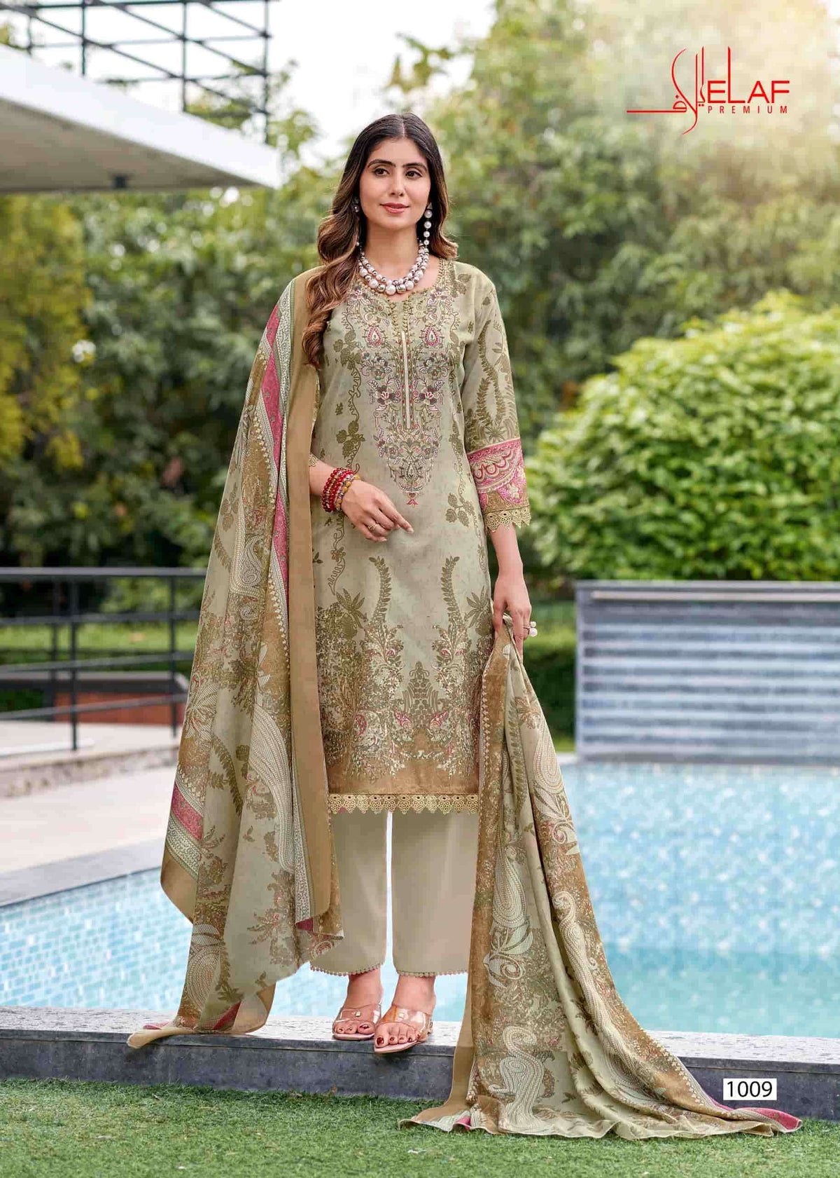 Ganesha Elaf Premium Vol 1 Readymade Karachi Cotton Suit Set