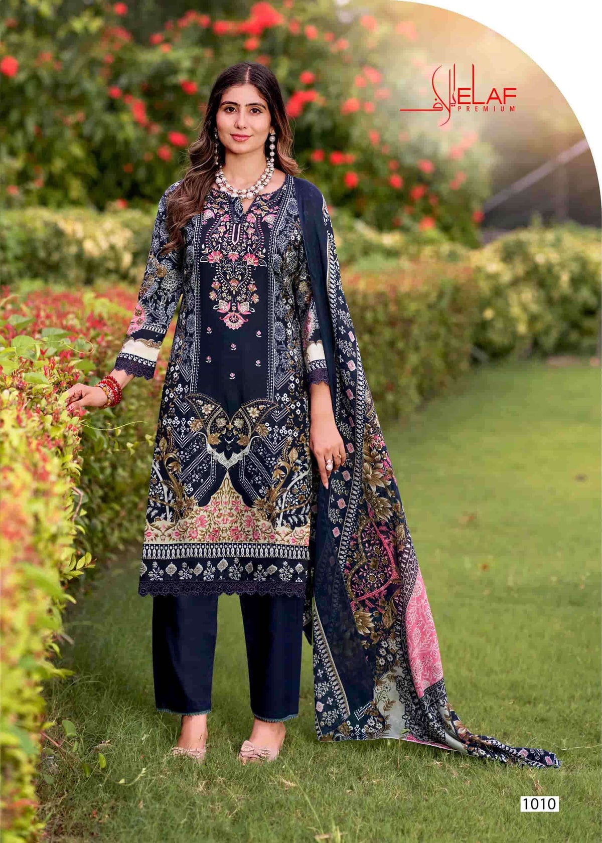 Ganesha Elaf Premium Vol 1 Readymade Karachi Cotton Suit Set