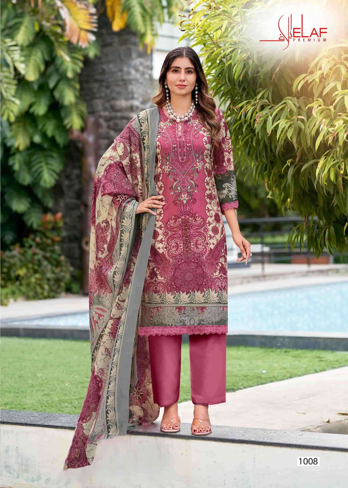 Ganesha Elaf Premium Vol 1 Readymade Karachi Cotton Suit Set