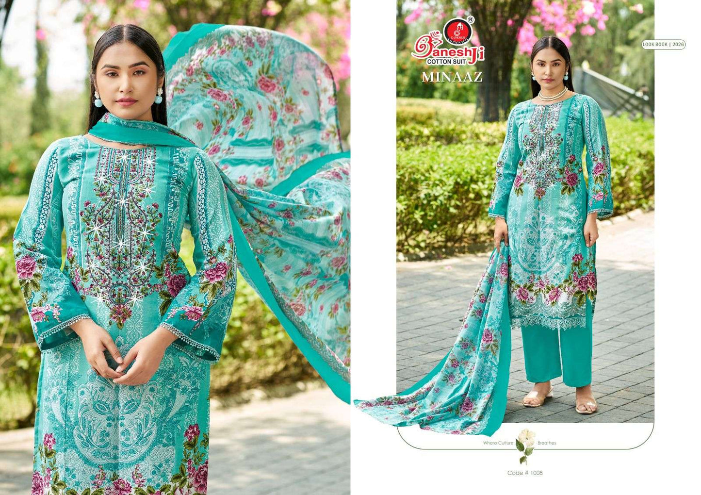 Ganeshji Minaaz Vol - 1 Pakistani Suit Wholesale Catalogue - Amrah Wholesale