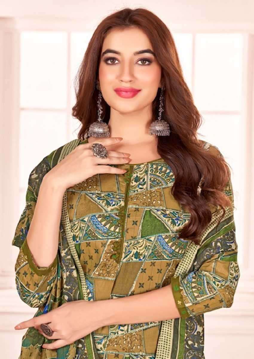 Ganeshji Naishaa Vol 1 Indo Cotton Printed Dress Material Wholesale - Amrah Wholesale