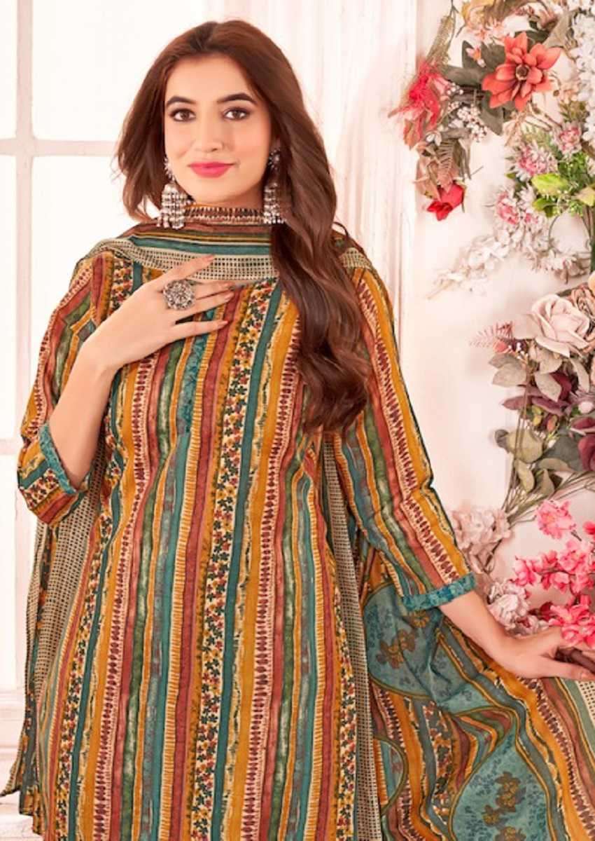 Ganeshji Naishaa Vol 1 Indo Cotton Printed Dress Material Wholesale - Amrah Wholesale