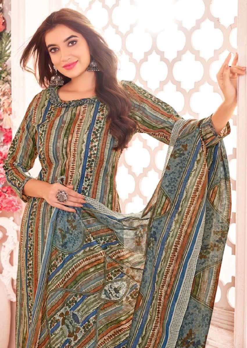Ganeshji Naishaa Vol 1 Indo Cotton Printed Dress Material Wholesale - Amrah Wholesale