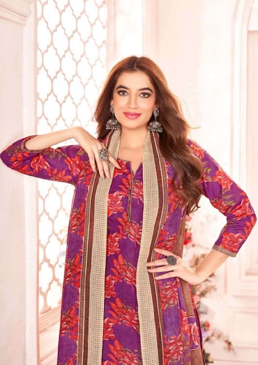 Ganeshji Naishaa Vol 1 Indo Cotton Printed Dress Material Wholesale - Amrah Wholesale