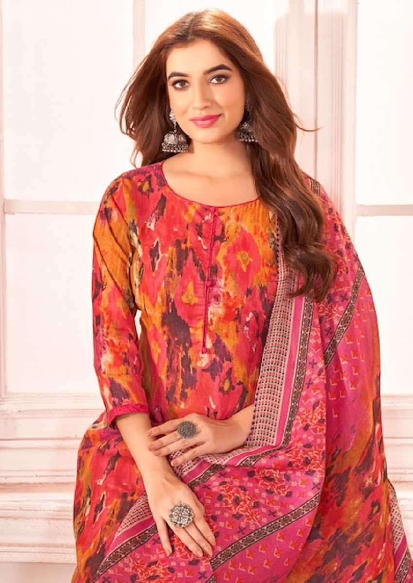 Ganeshji Naishaa Vol 1 Indo Cotton Printed Dress Material Wholesale - Amrah Wholesale