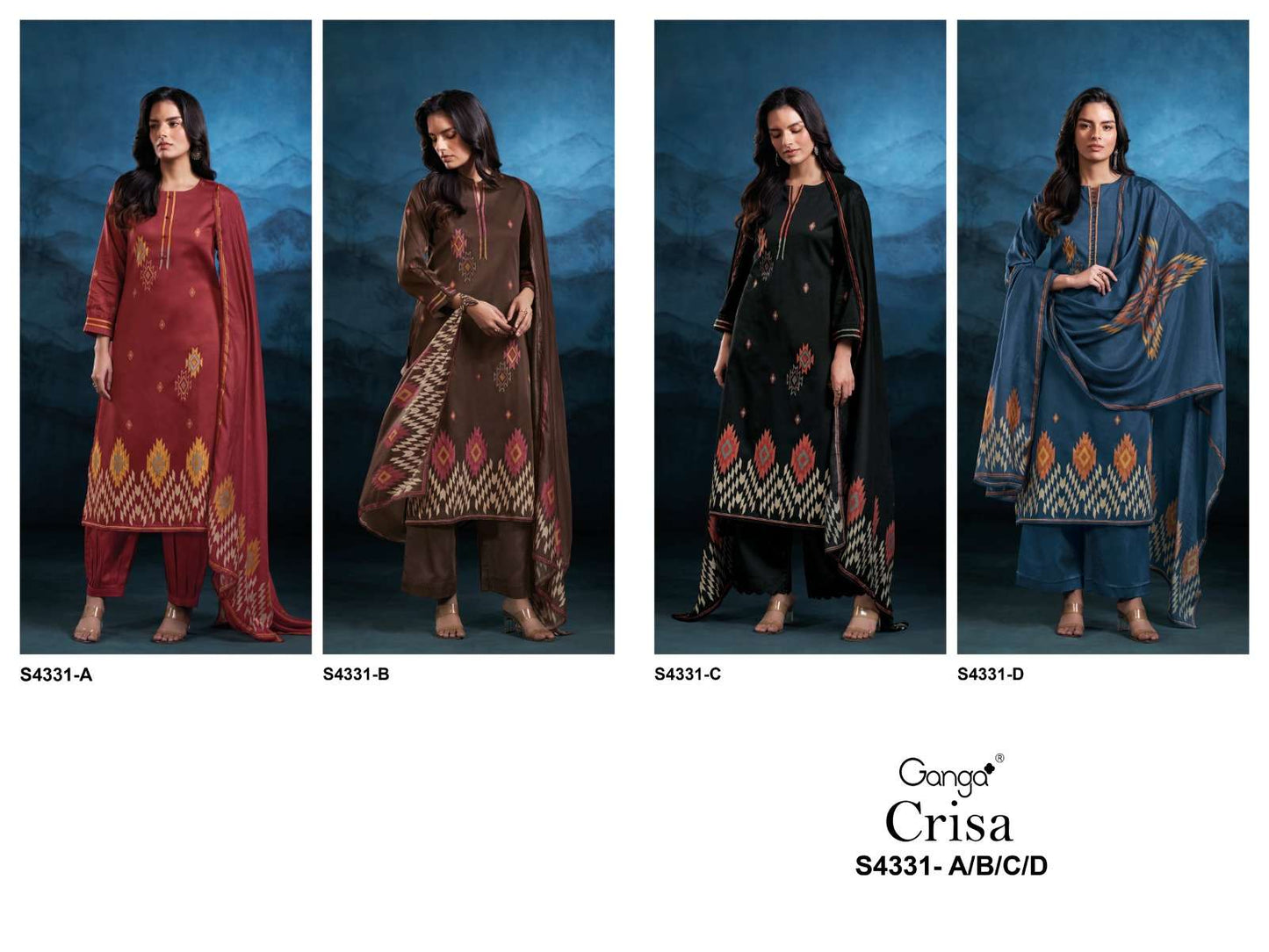 Ganga Fashion Crisa 4331