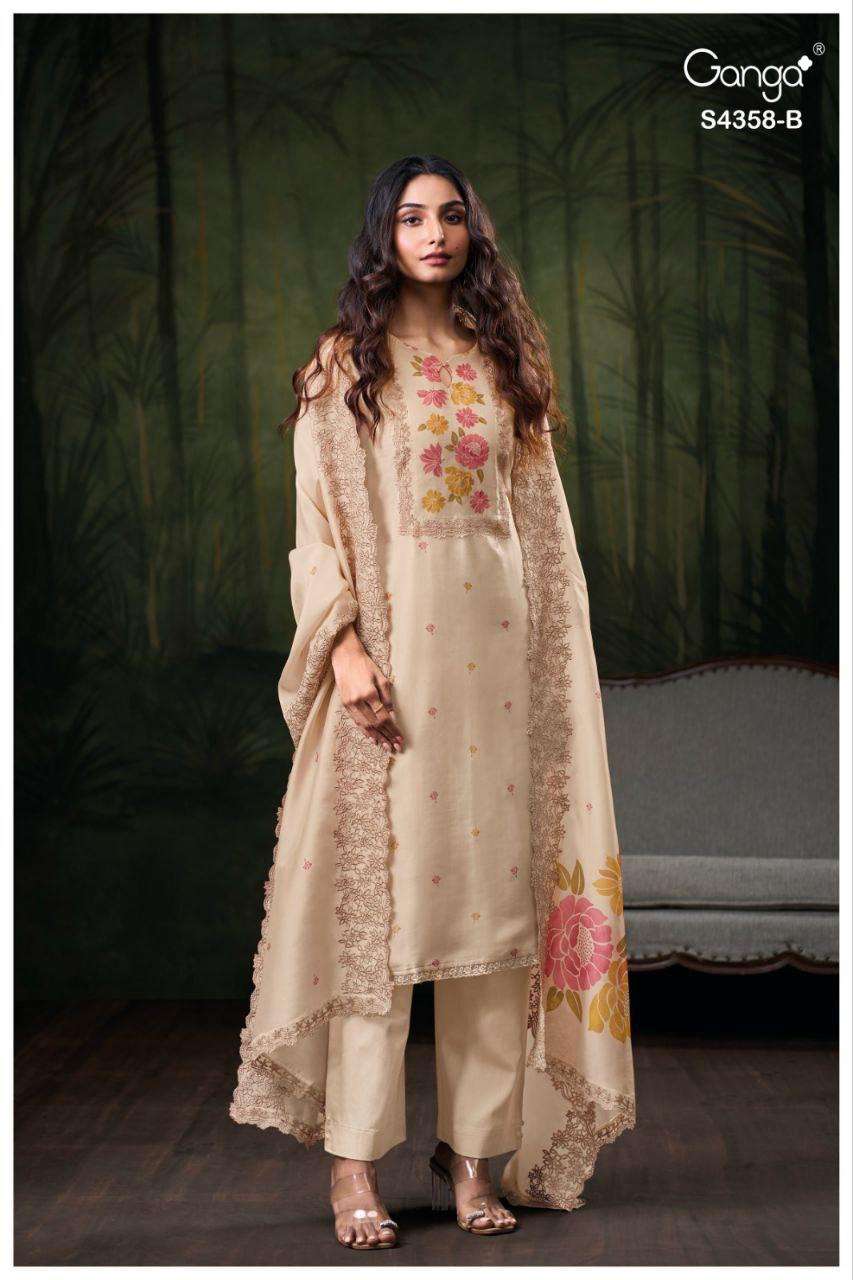 Ganga Fashion Deempi 4358