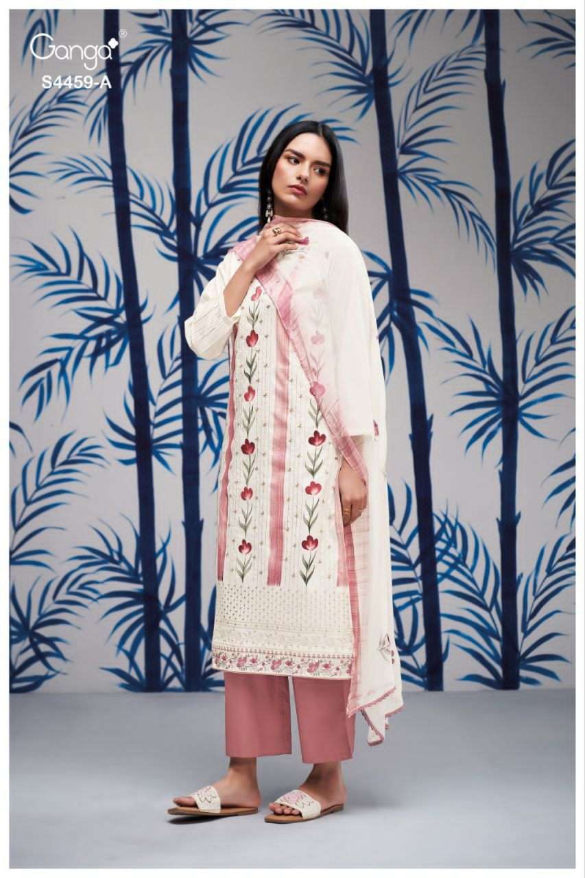 Ganga Fashion Aleeza 4459 - Amrah Wholesale