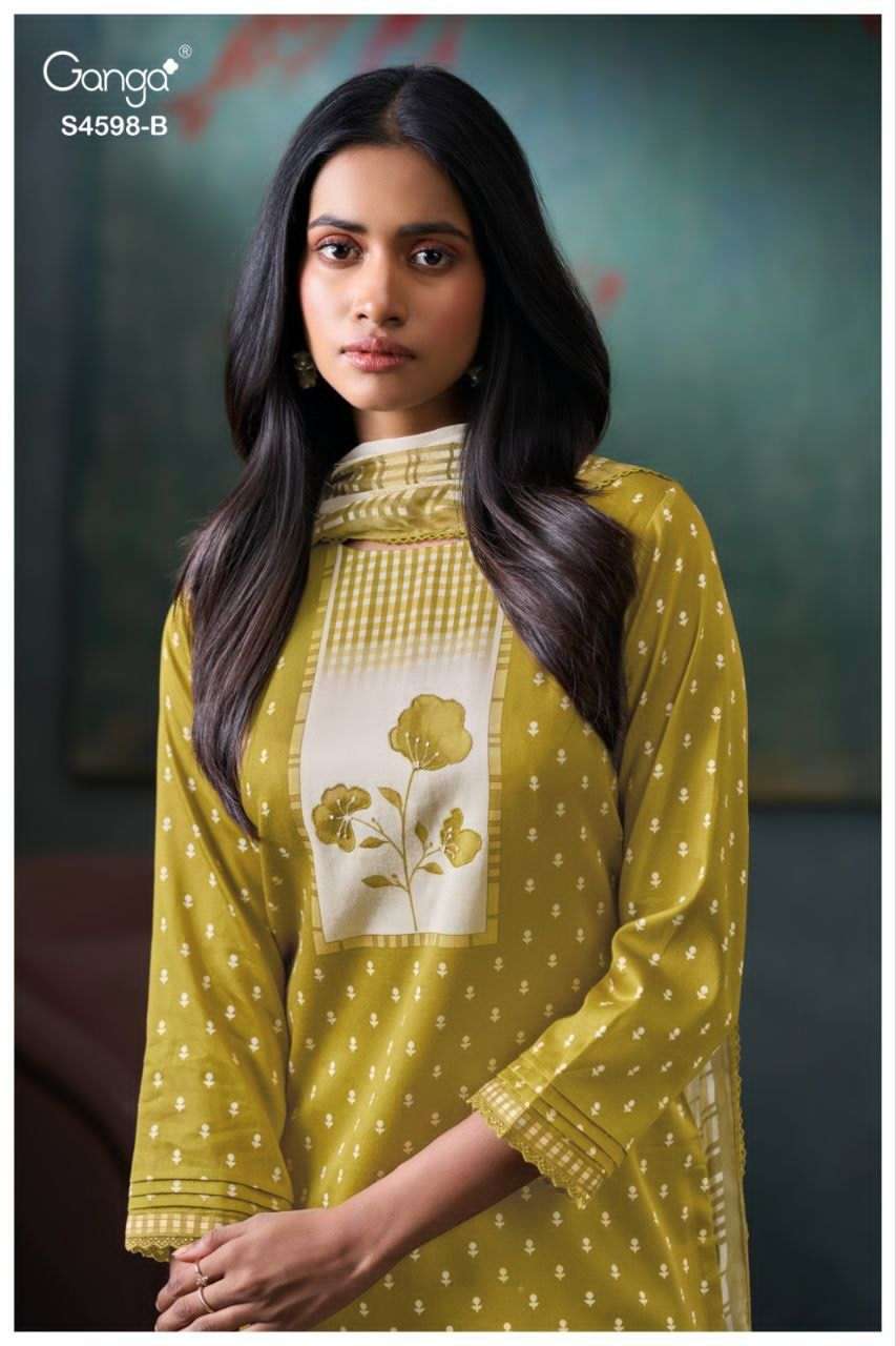 Ganga Fashion Binal 4598 - Amrah Wholesale