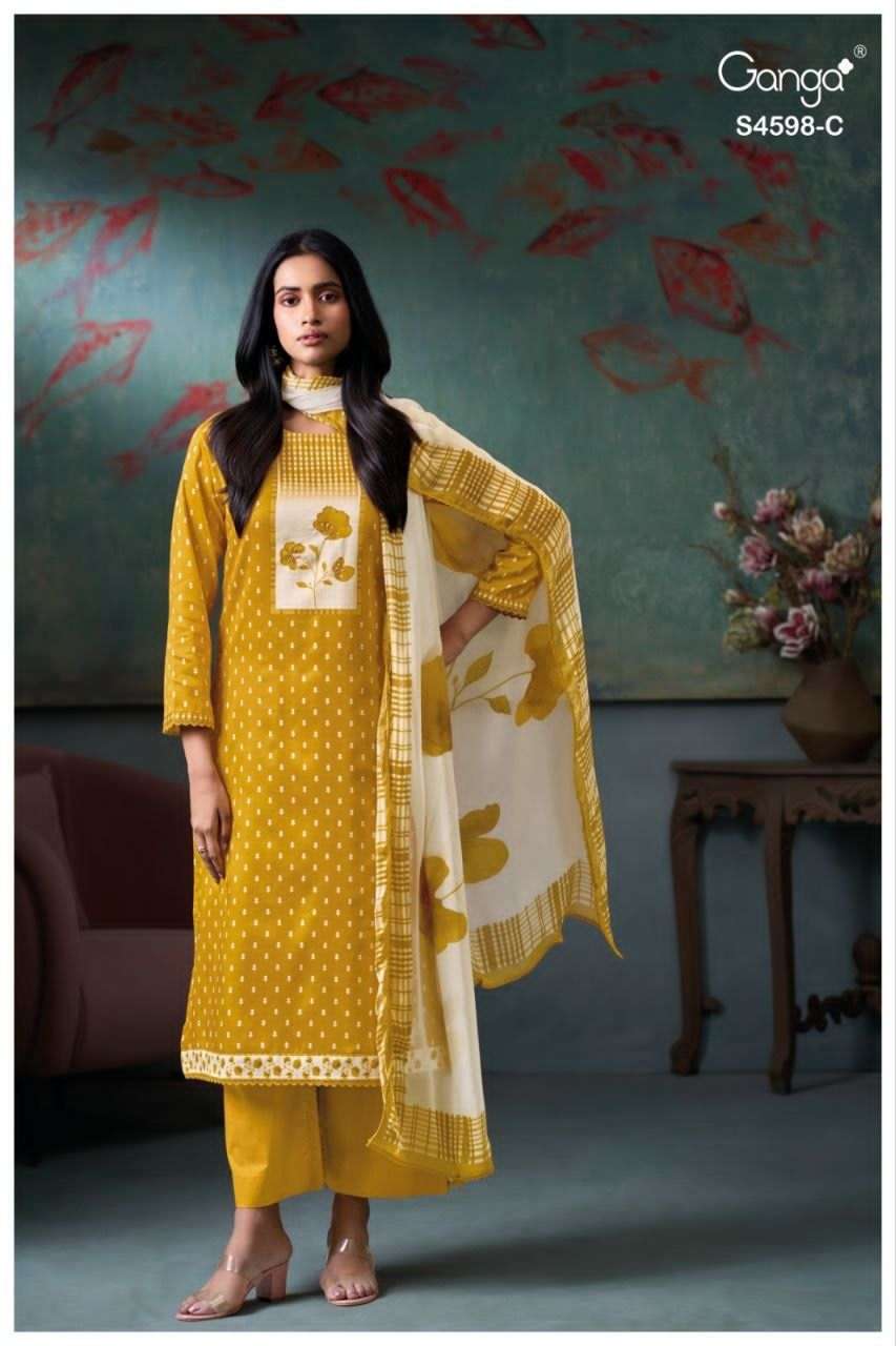 Ganga Fashion Binal 4598 - Amrah Wholesale