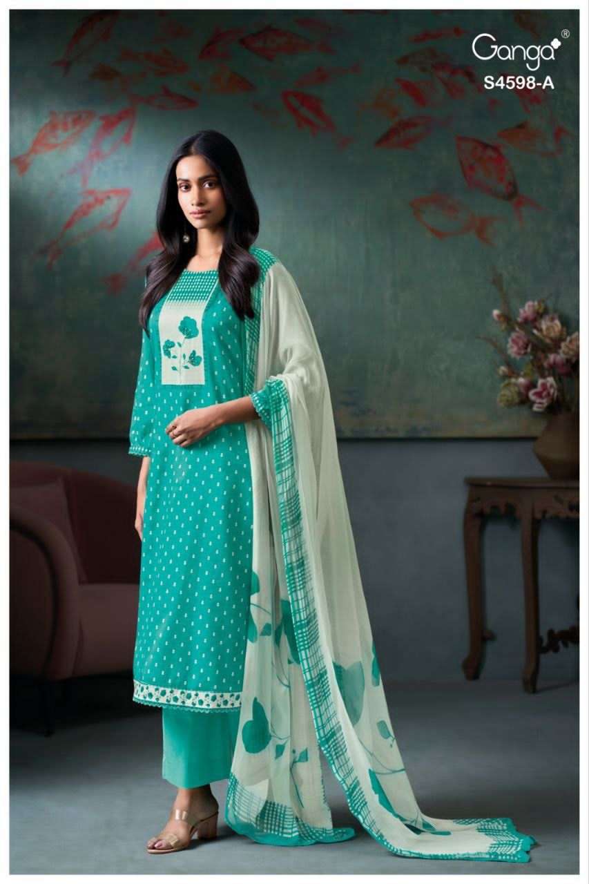 Ganga Fashion Binal 4598 - Amrah Wholesale