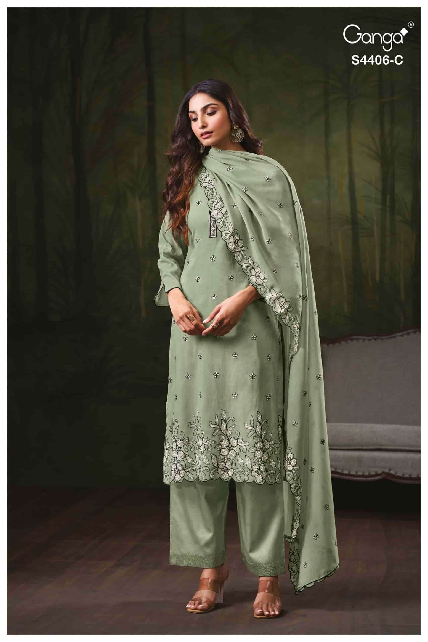 Ganga Fashion Firisha 4406