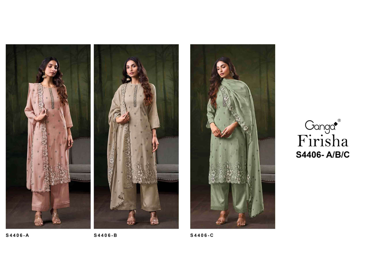 Ganga Fashion Firisha 4406