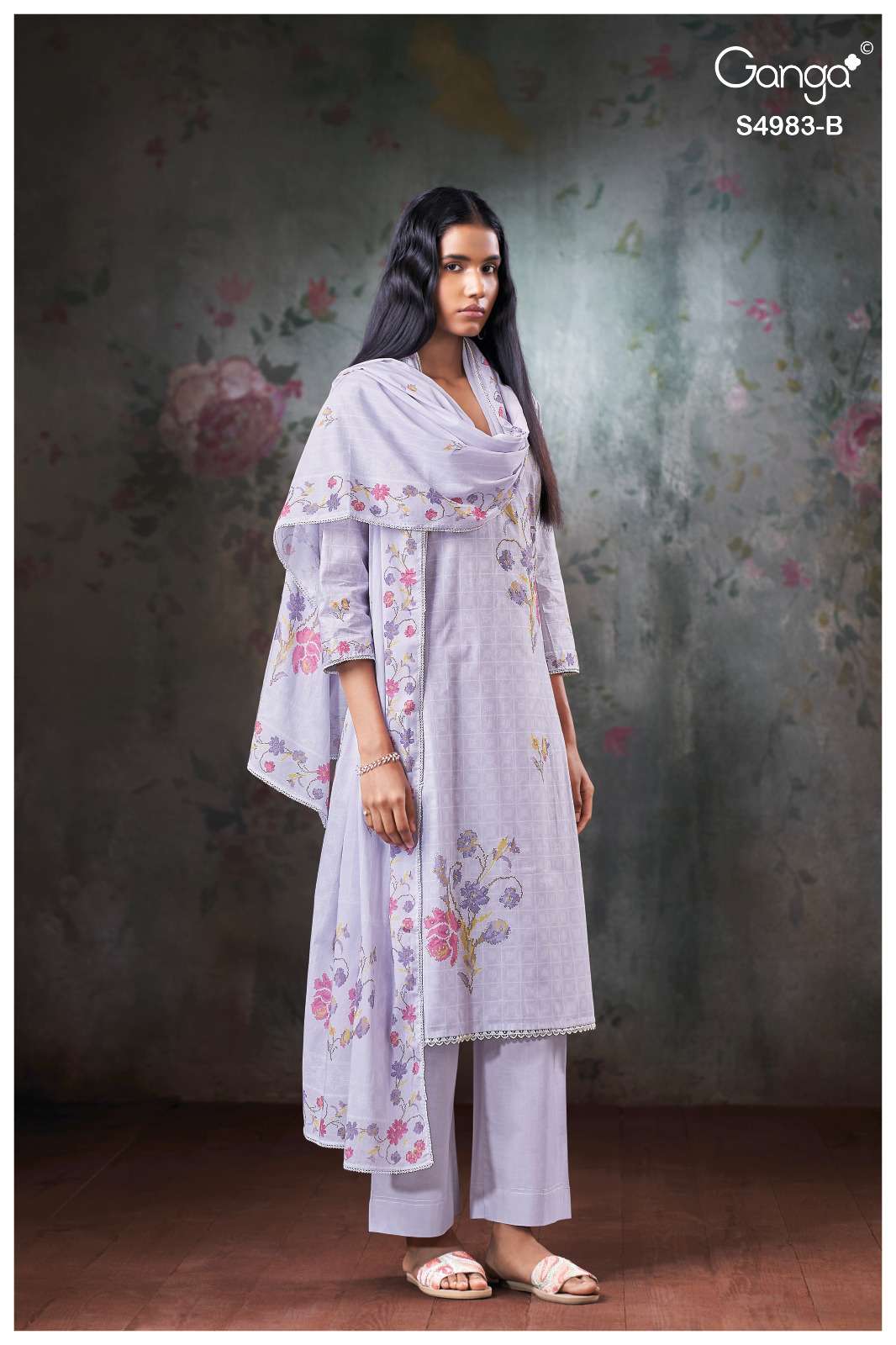 Ganga Fashion Fiyara 4983 Premium Cotton Dress Material