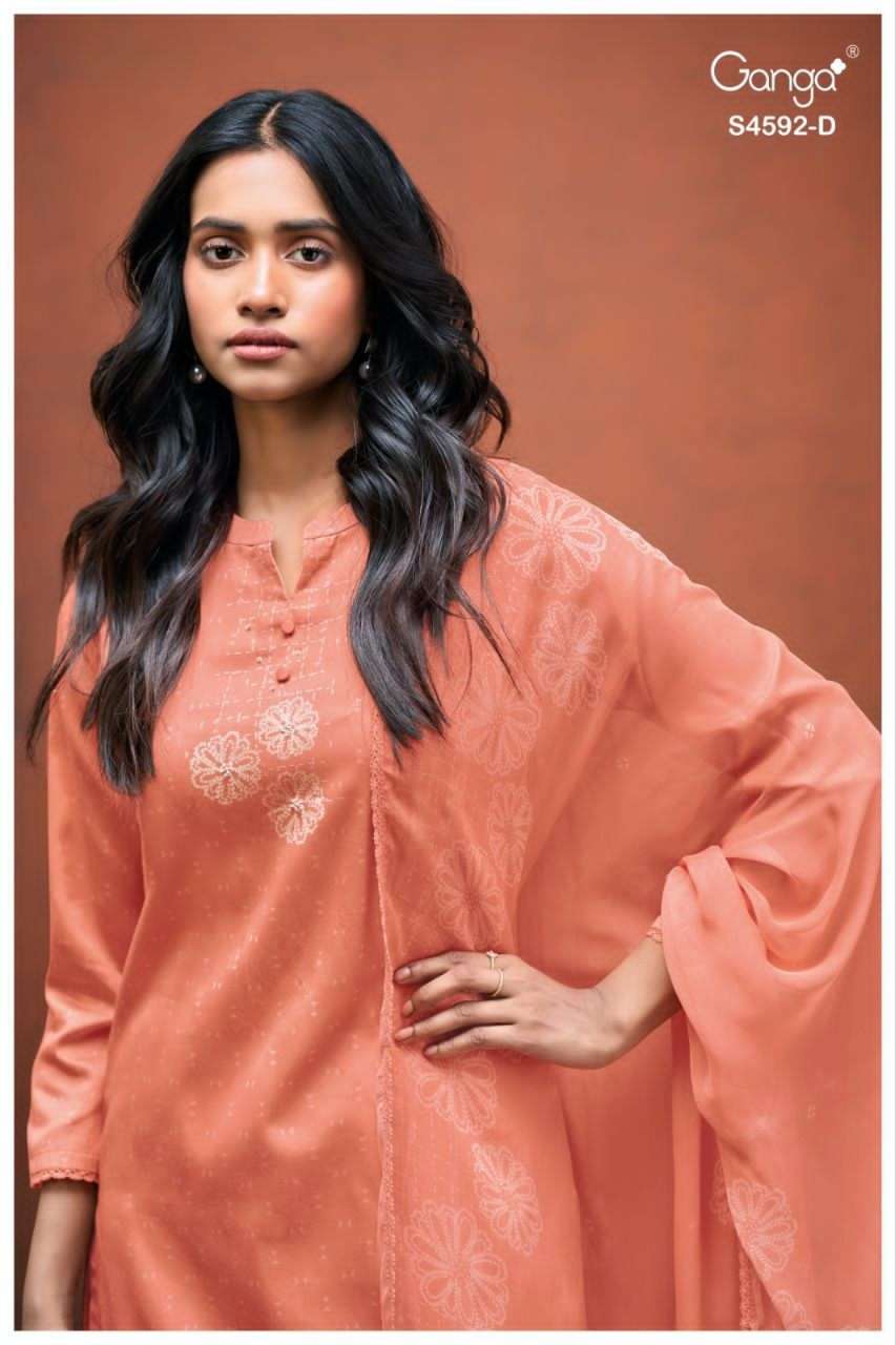 Ganga Fashion Girel 4592 - Amrah Wholesale