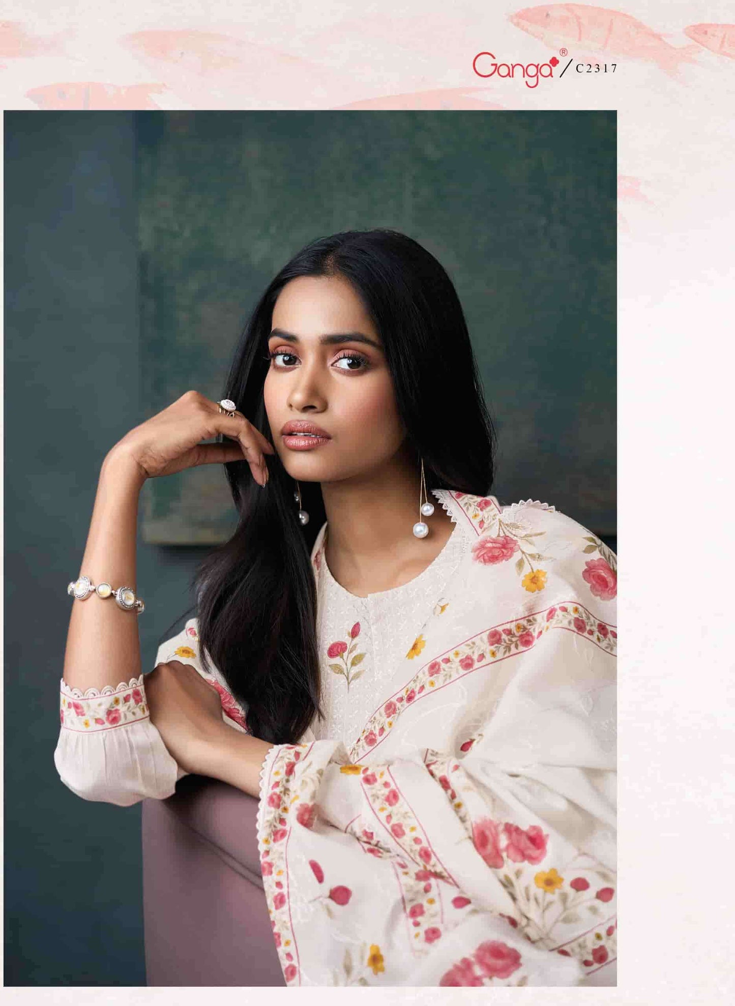 Ganga Fashion Moh Cotton Salwar Suit Set Wholesale - Amrah Wholesale