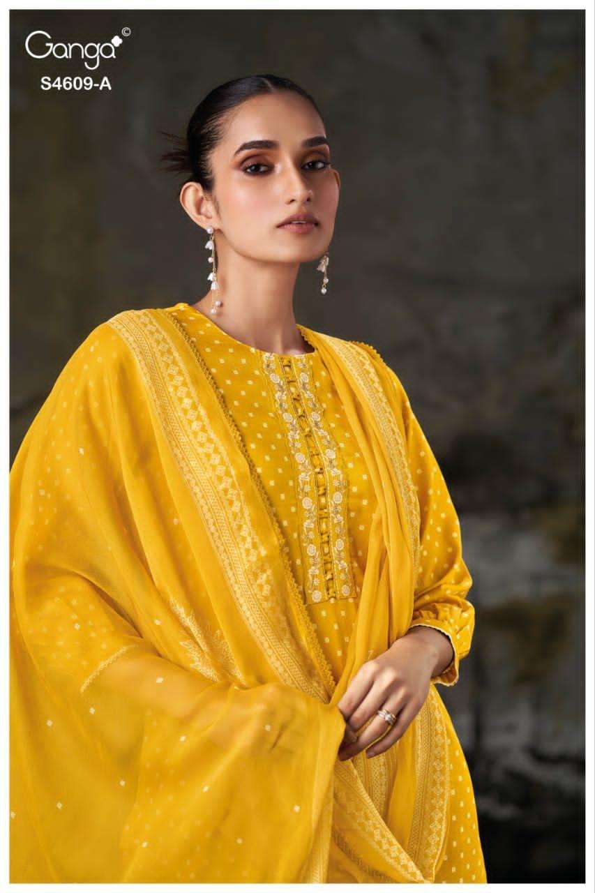 Ganga Fashion Neliya 4609 - Amrah Wholesale