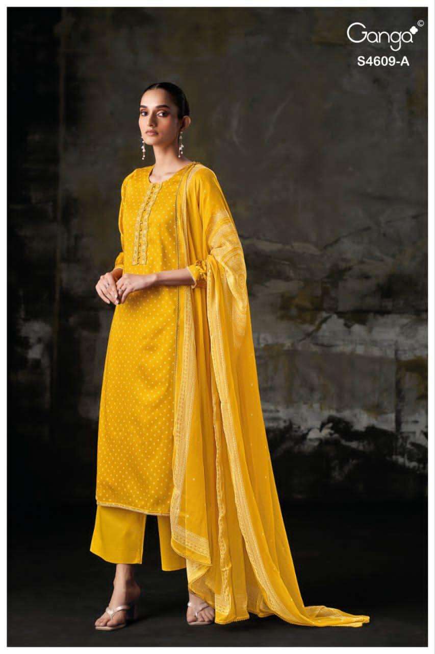 Ganga Fashion Neliya 4609 - Amrah Wholesale