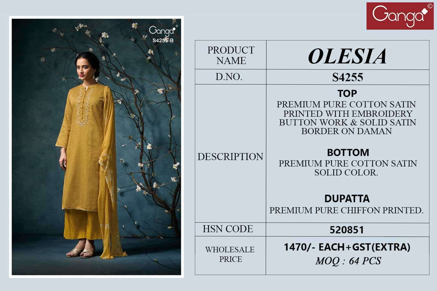 Ganga Fashion Olesia 4255