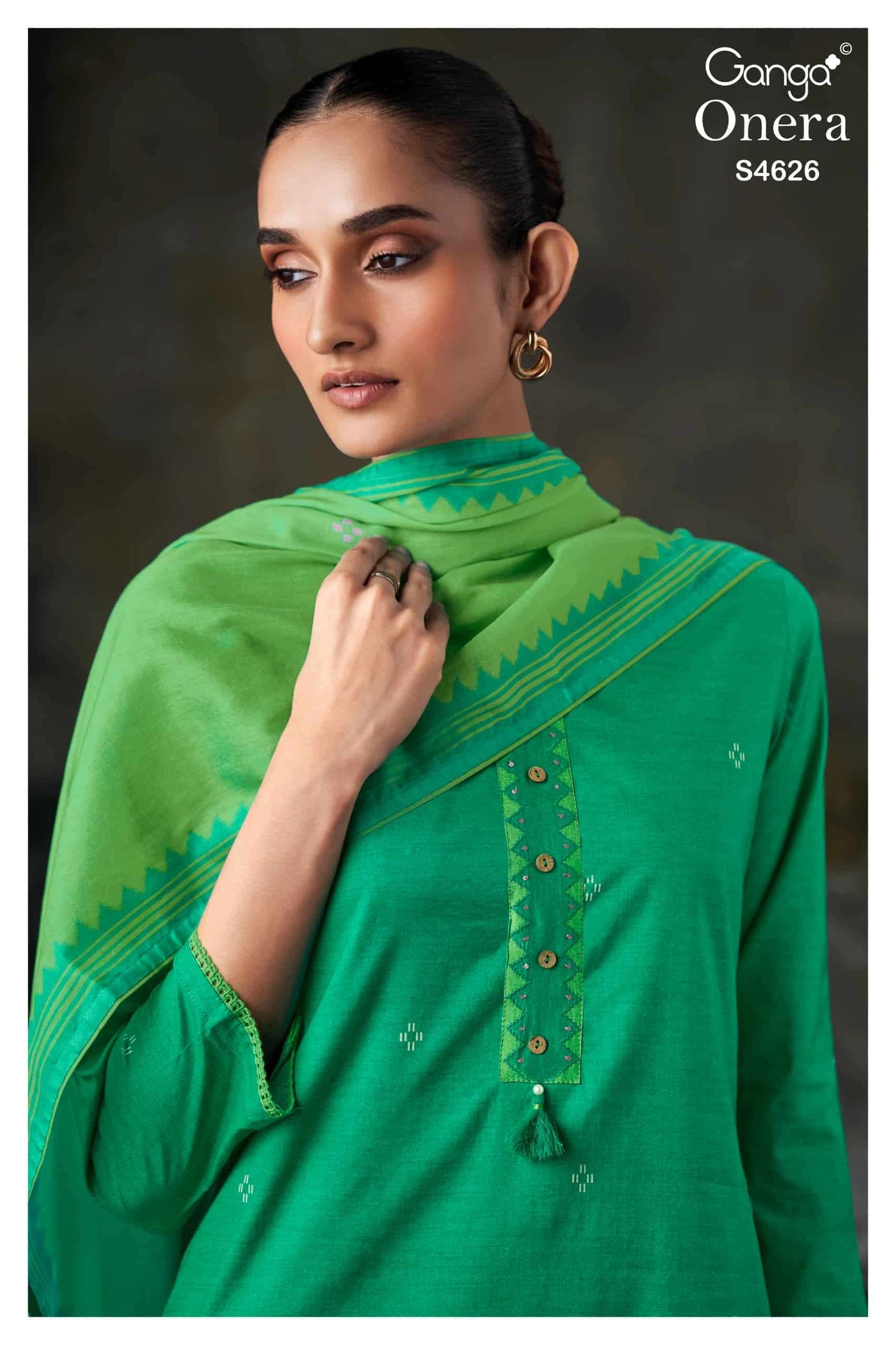 Ganga Fashion Onera 4626 Dress Material Wholesale Catalogue - Amrah Wholesale