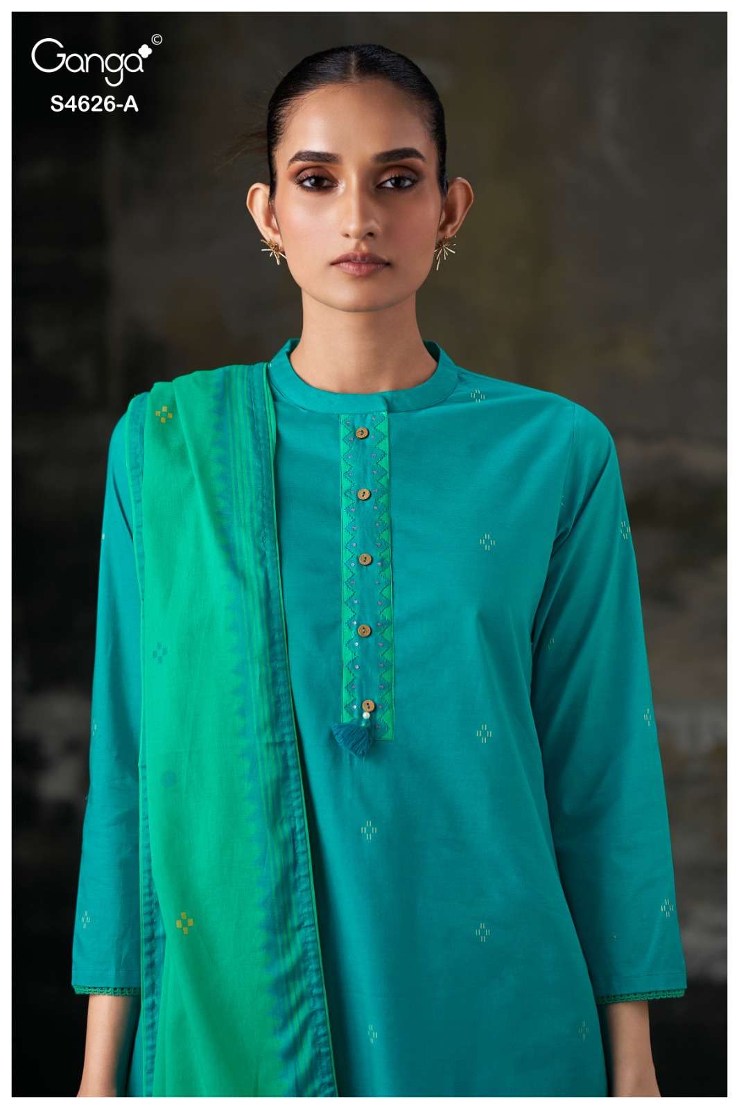 Ganga Fashion Onera 4626 Dress Material Wholesale Catalogue - Amrah Wholesale