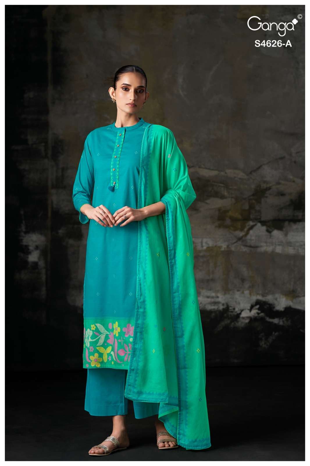 Ganga Fashion Onera 4626 Dress Material Wholesale Catalogue - Amrah Wholesale