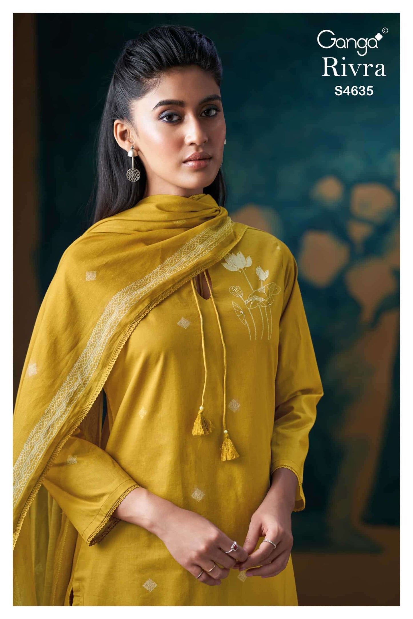 Ganga Fashion Rivra 4635 - Amrah Wholesale