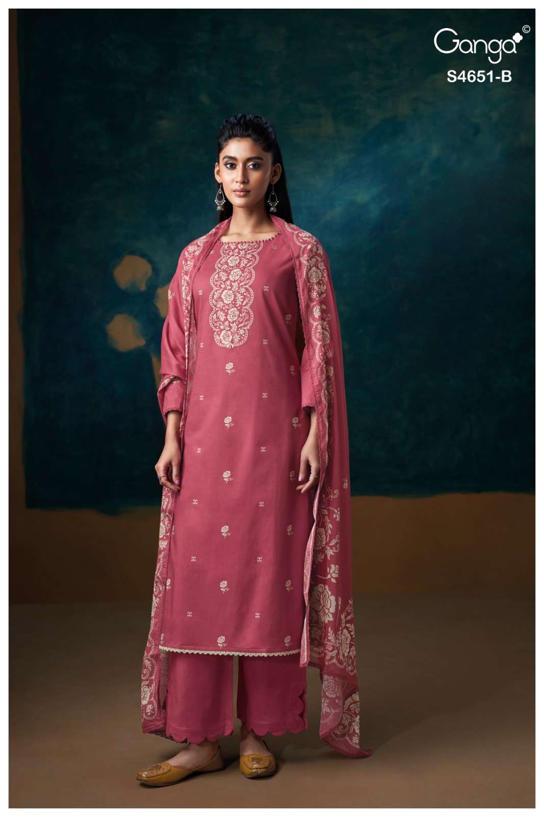 Ganga Fashion Tosha 4651 Cotton Printed Dress Material Wholesale