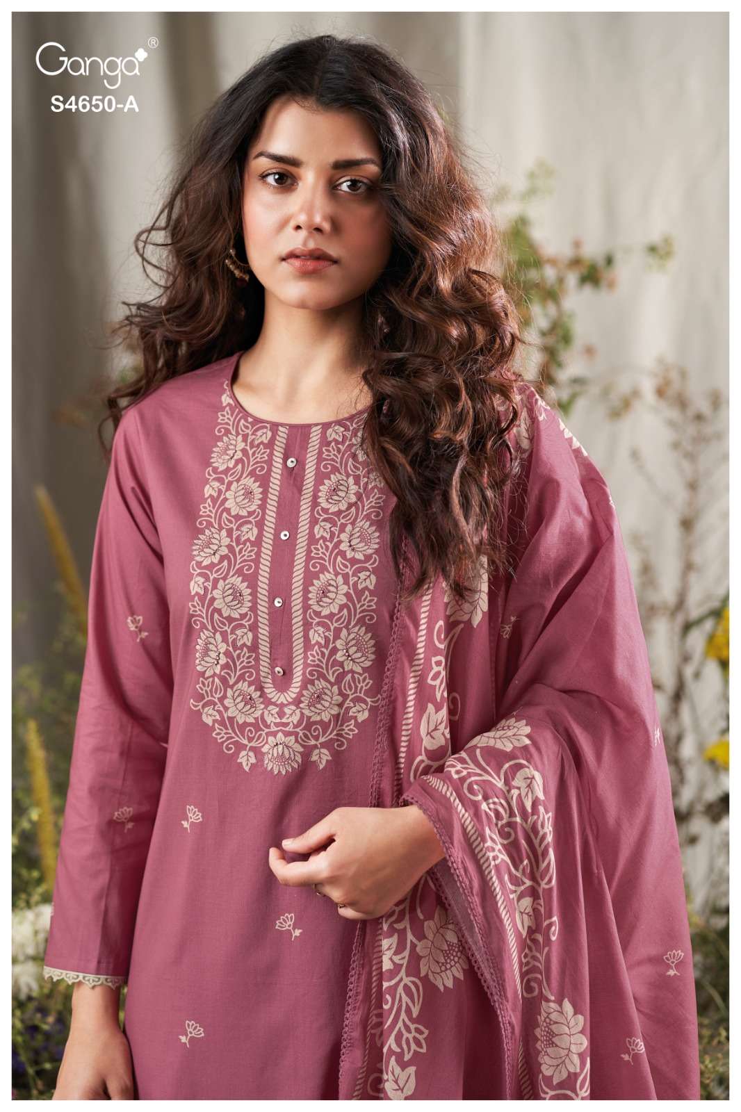 Ganga Fashion Gynela 4650 Premium Cotton Dress Material - Amrah Wholesale