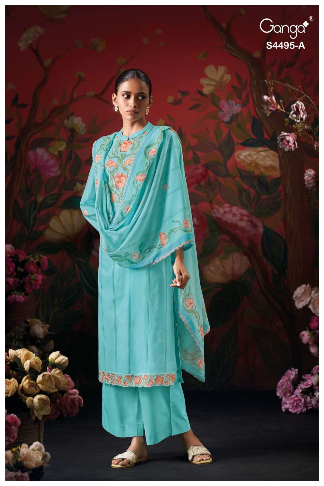 Ganga Fashion Jirah 4495 - Amrah Wholesale