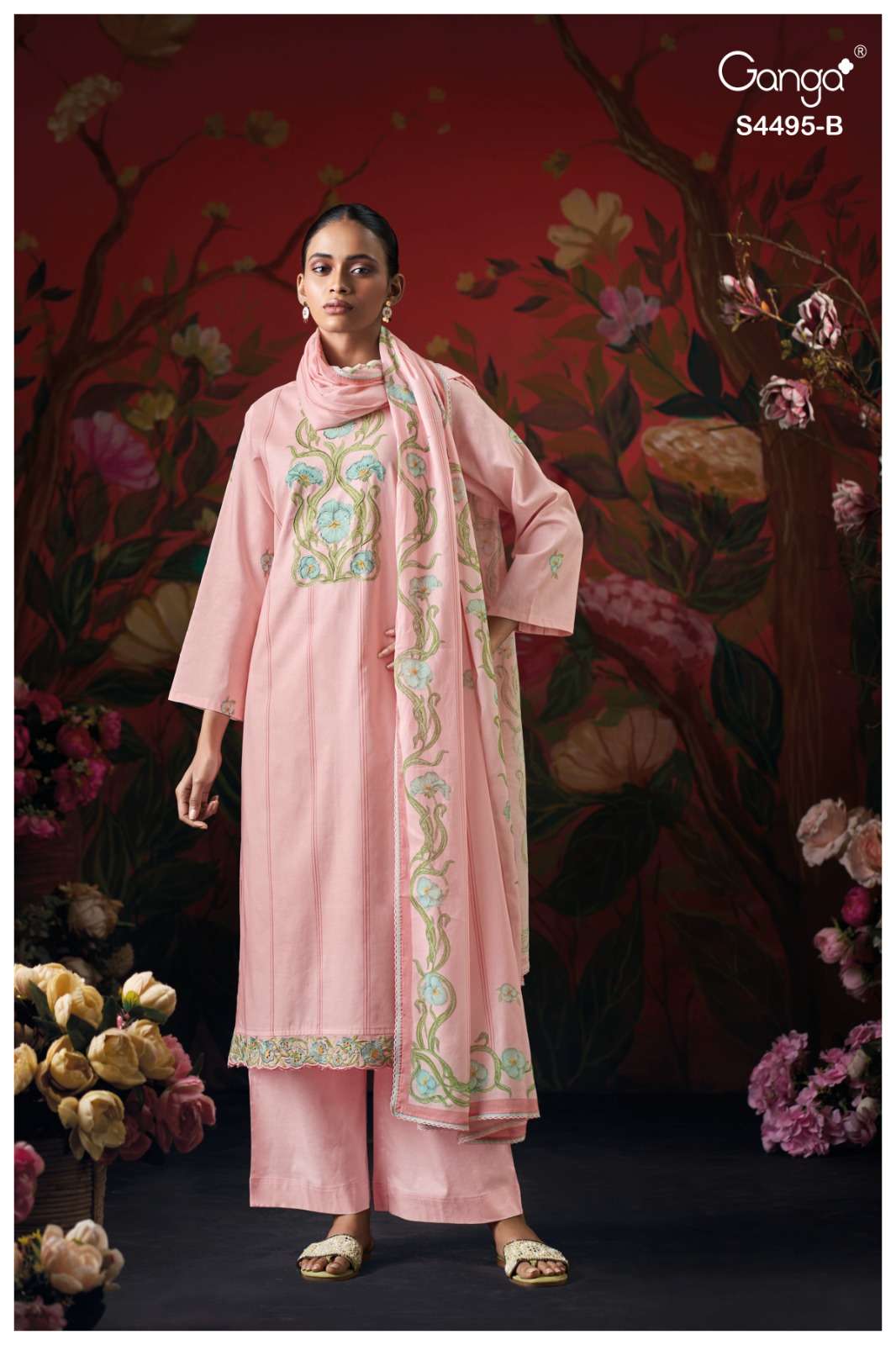 Ganga Fashion Jirah 4495 - Amrah Wholesale