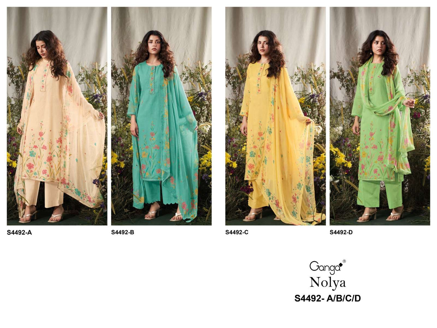 Ganga Nolya 4492 - Amrah Wholesale