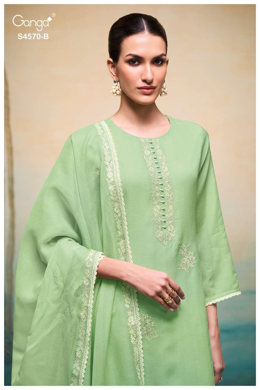 Ganga Fashion Prysha 4570 - Amrah Wholesale