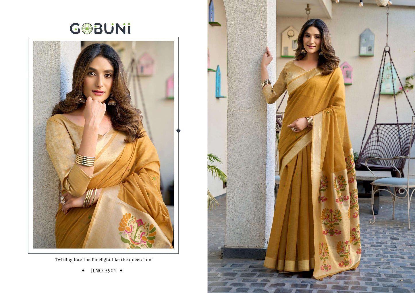 Gobuni Surbhi 3901–3906 Series Saree Wholesale Catalogue - Amrah Wholesale