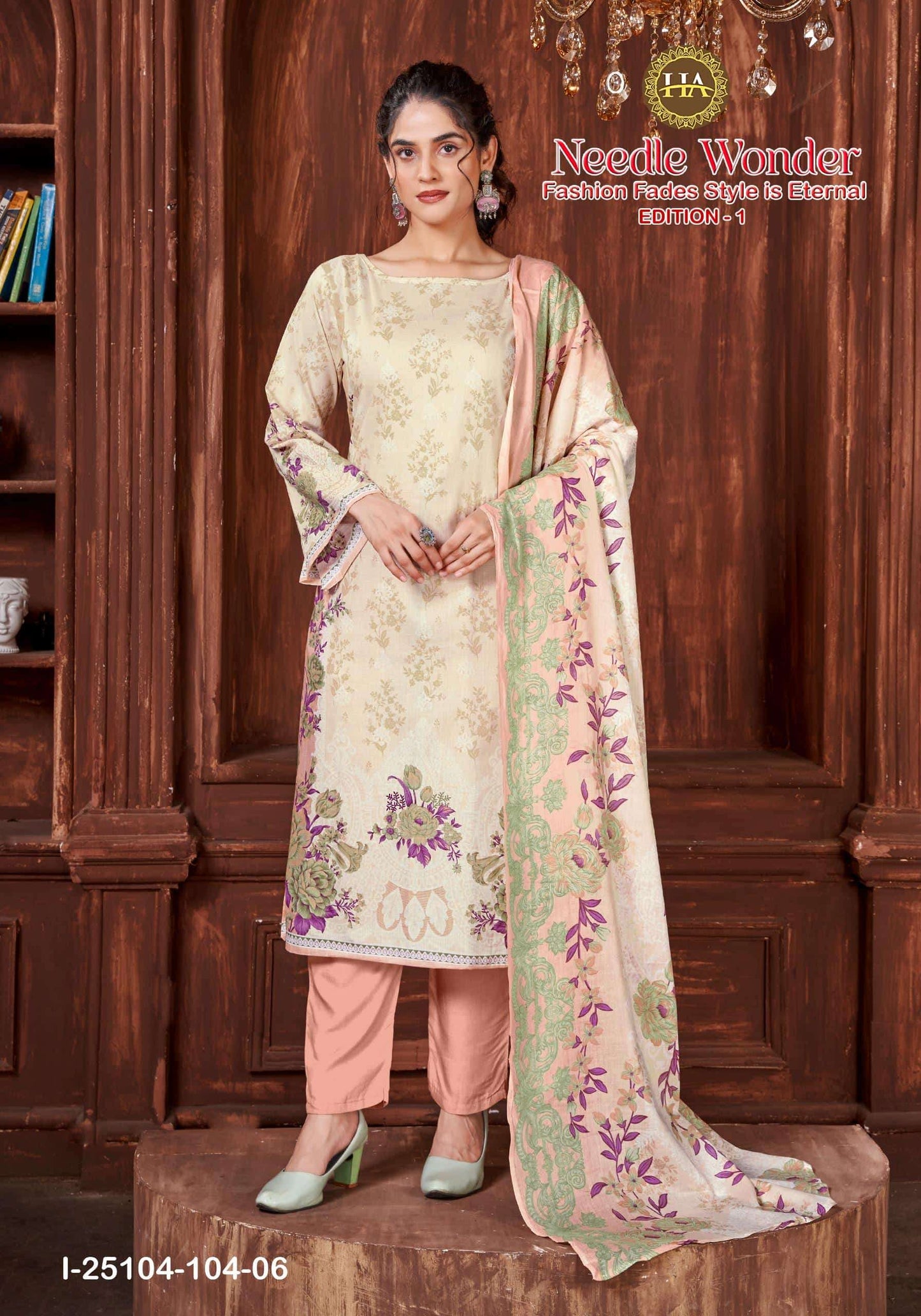 Harshit Fashion Hub Needle Wonder Edition 1 - Amrah Wholesale