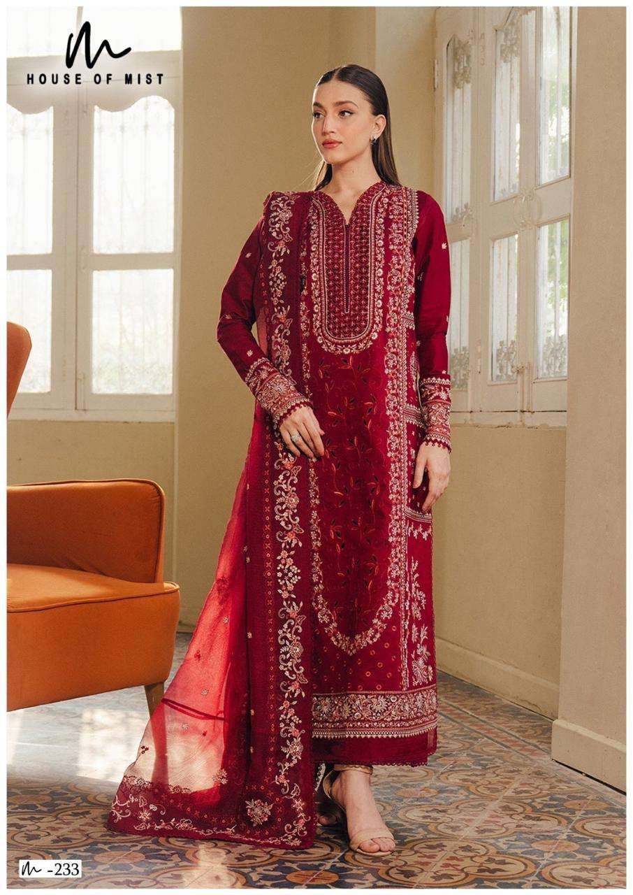 House Of Mist Ghazal Vol 24 Pure Cotton Dress Material - Amrah Wholesale