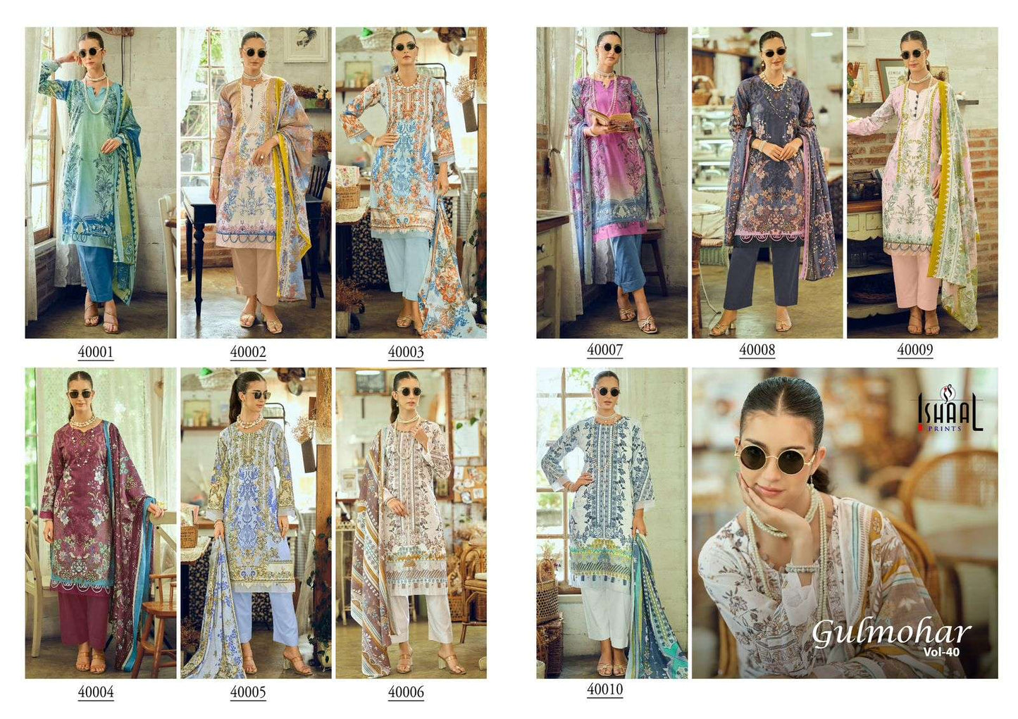 Ishaal Prints Gulmohar Vol-40