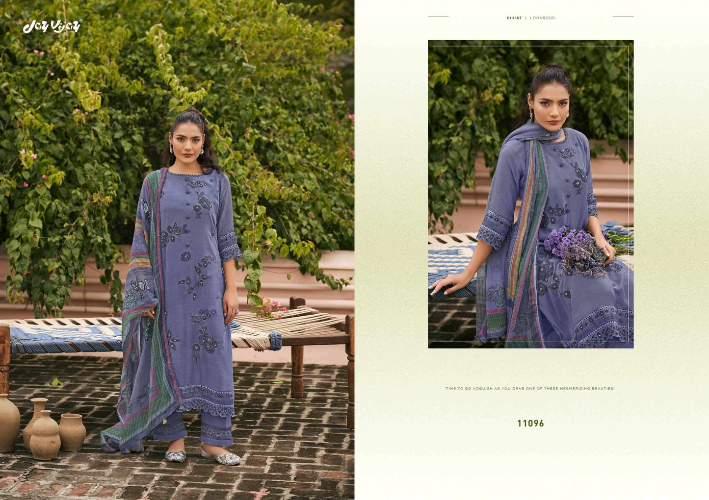 Jay Vijay Chhat Dress Material Wholesale Catalogue - Amrah Wholesale