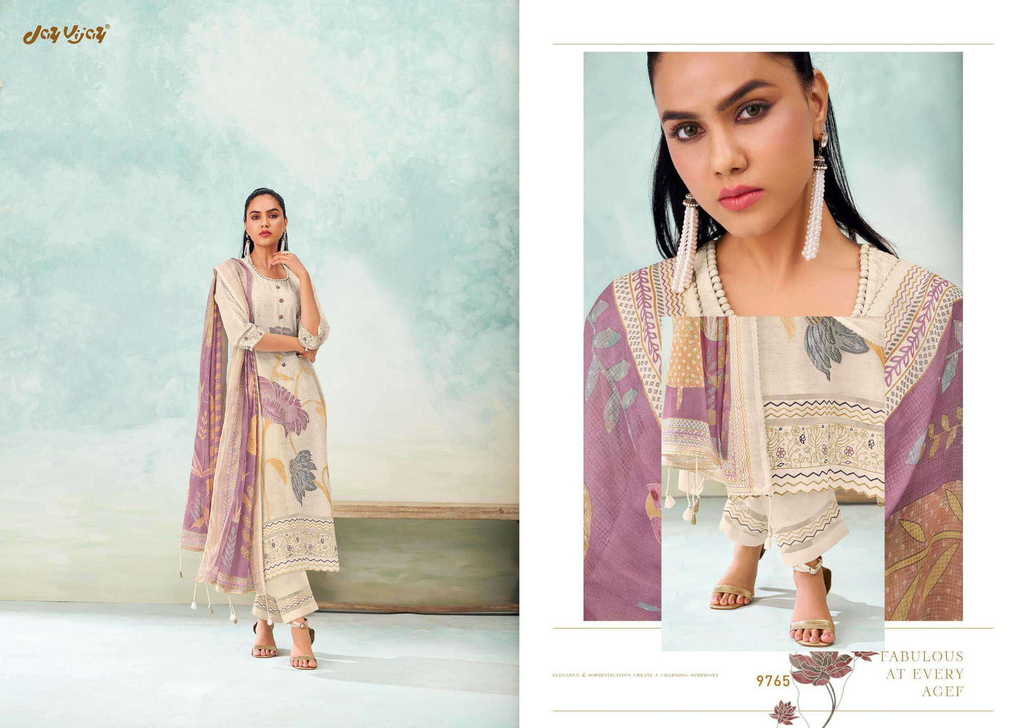 Jay Vijay Gulmohar Linen - Amrah Wholesale