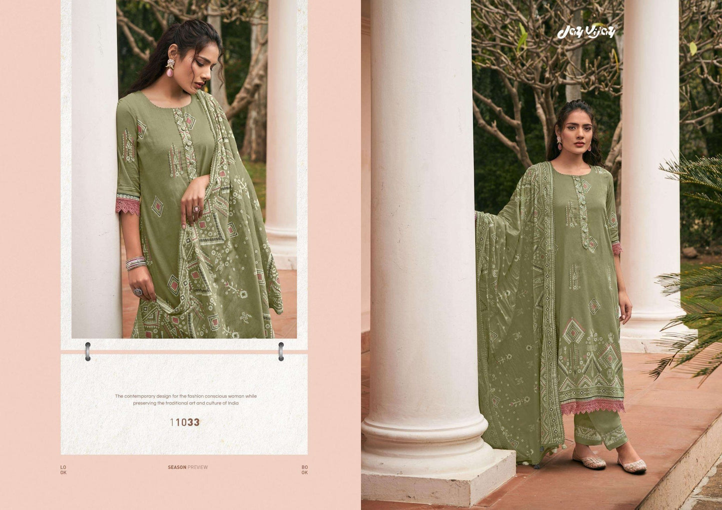Jay Vijay Jhoom Organdy Dress Material Wholesale - Amrah Wholesale