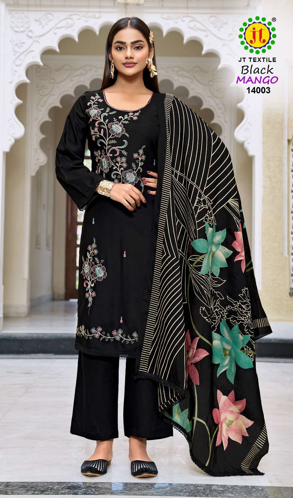 Jt Textile Black Mango Vol - 14 - Amrah Wholesale