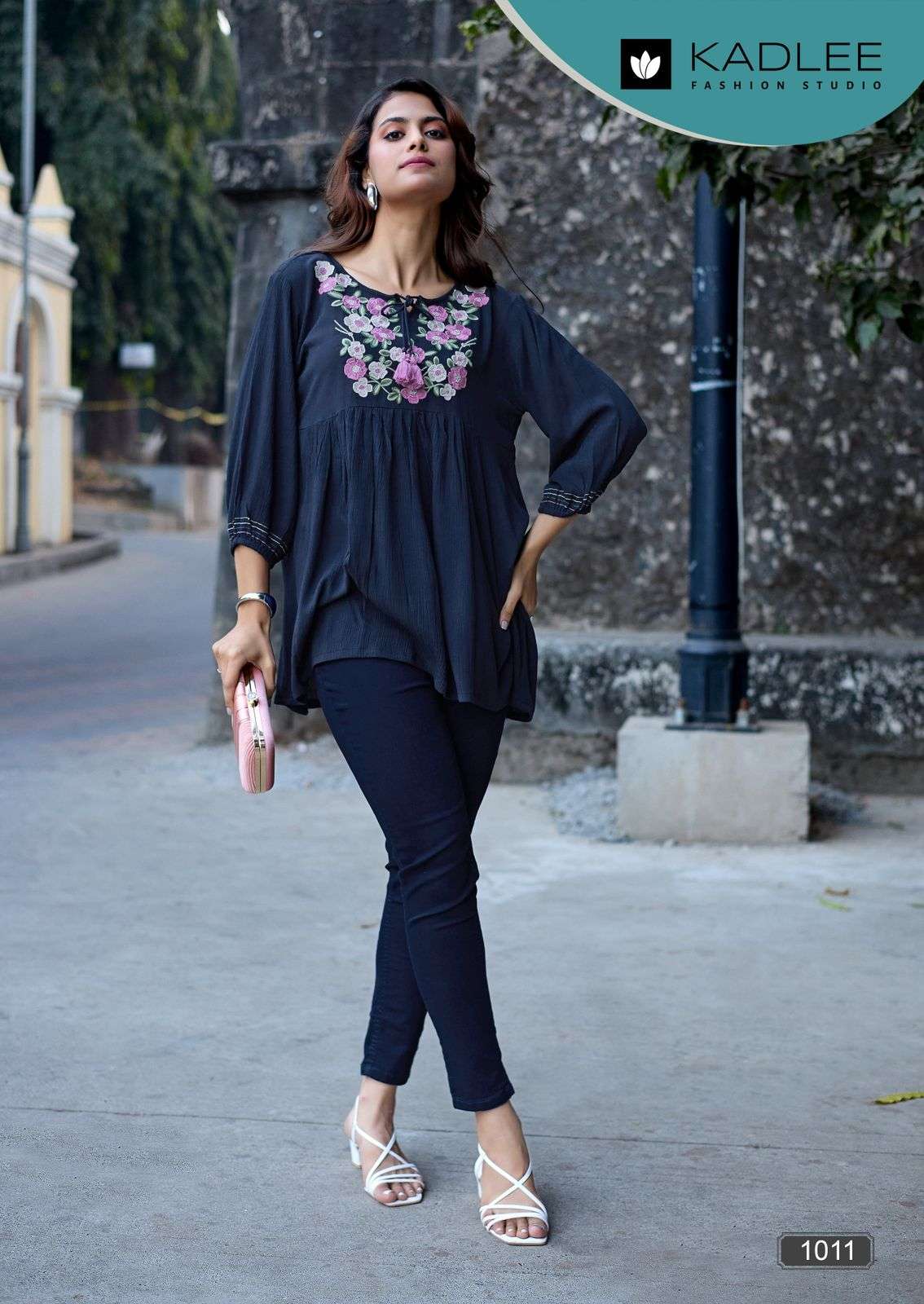 Kadlee Crystal Vol - 2 Kurti Set Wholesale Catalogue - Amrah Wholesale