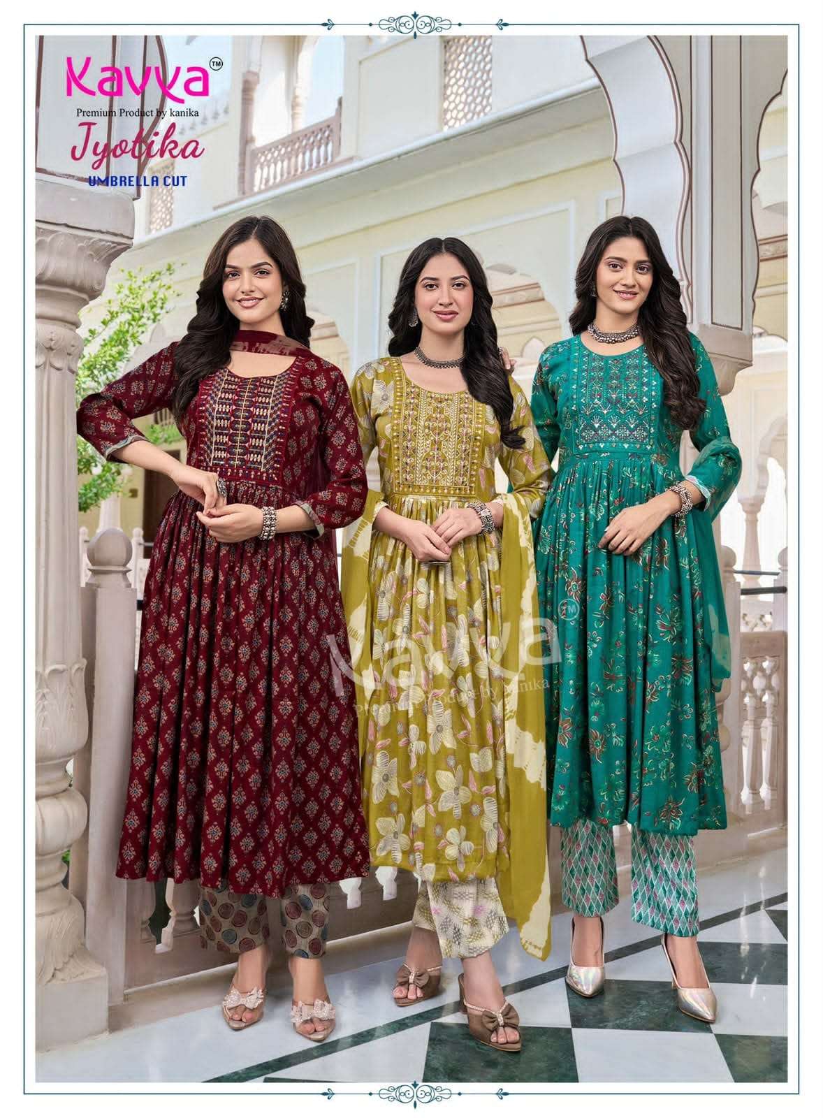 Kavya Suits Jyotika Vol 9 Stitched Salwar Suit Set - Amrah Wholesale