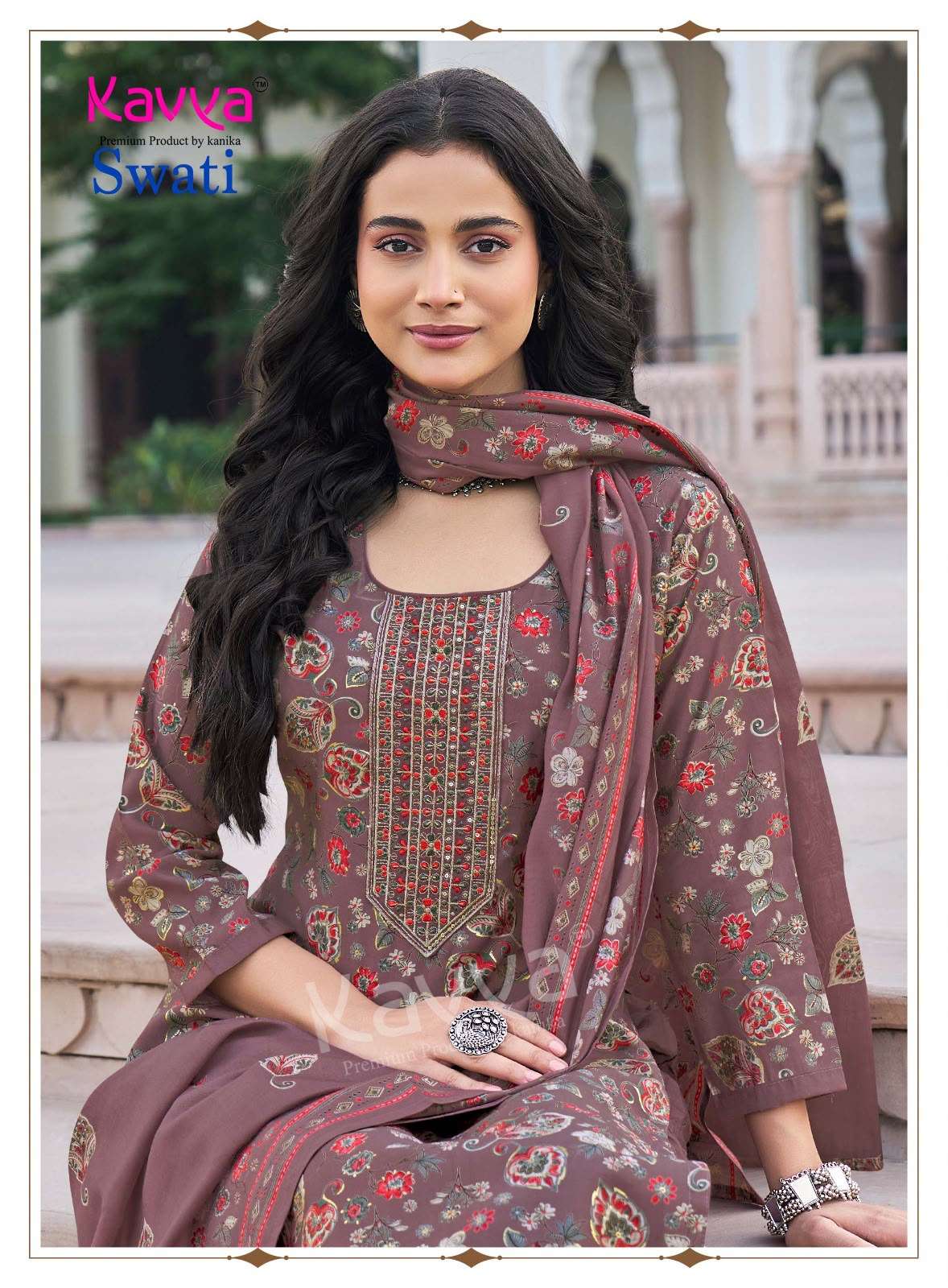 Kavya Swati Vol 3 Chanderi Modal Kurti Pant Dupatta Set