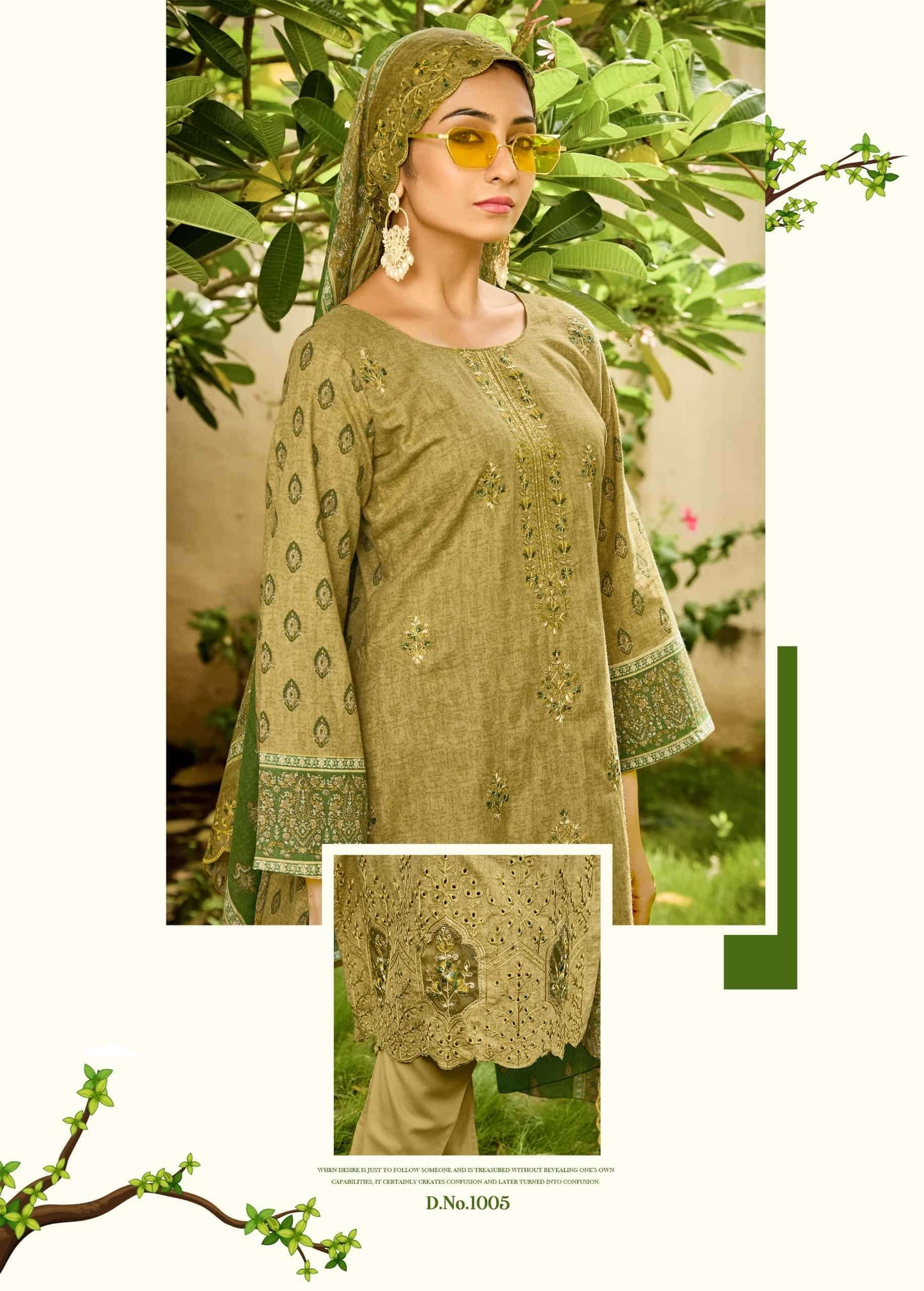 Kavyakala Aafreen Vol 1 Lawn Cotton Dress Material