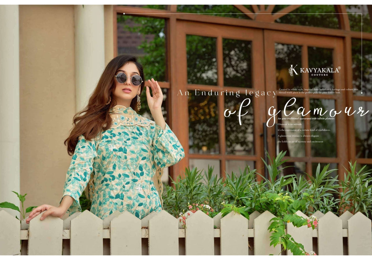 Kavyakala Nirmohi Vol 4 Lawn Cotton Dress Material - Amrah Wholesale