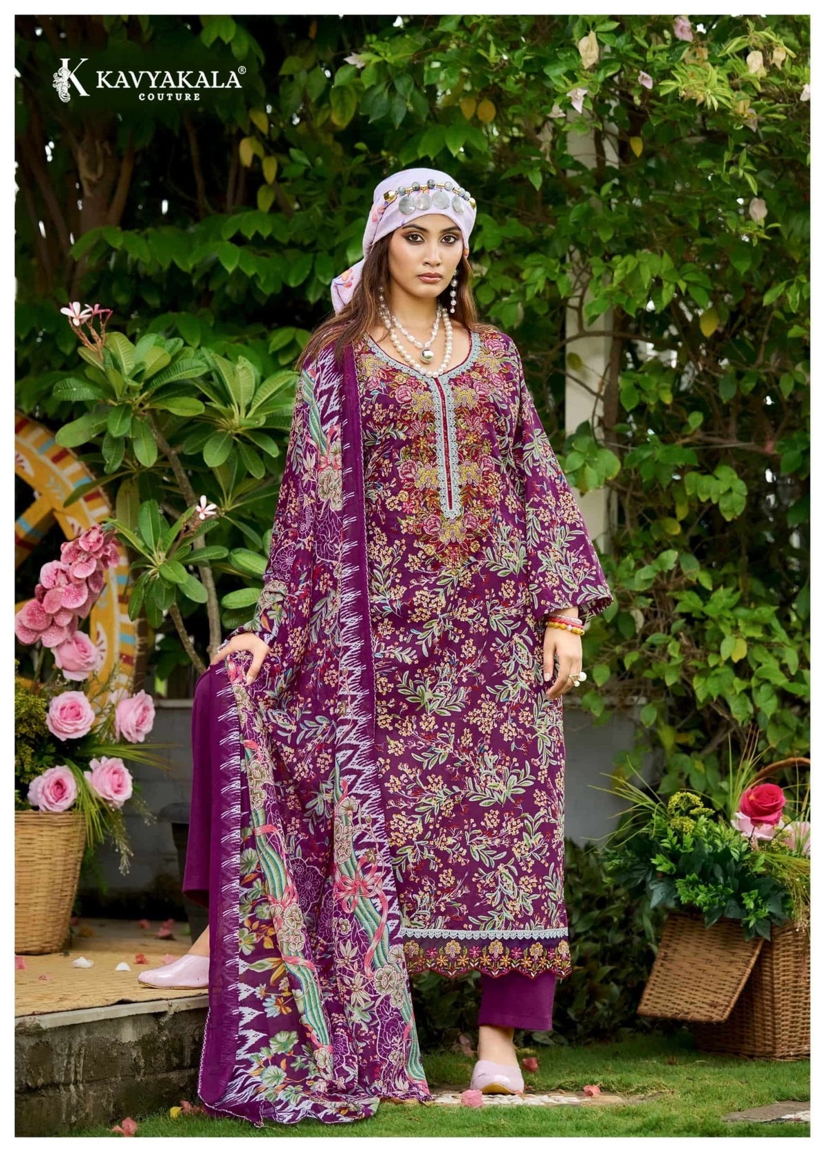 Kavyakala Rihaana Vol 16 Designer Lawn Cotton Dress Material Wholesale - Amrah Wholesale