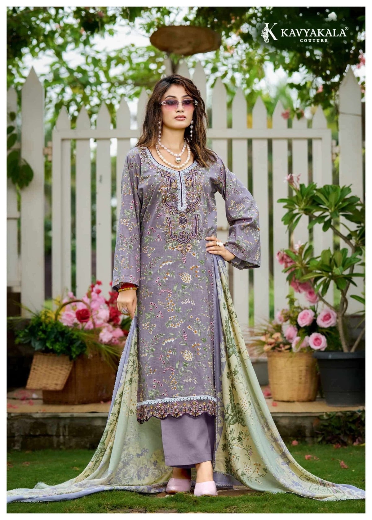 Kavyakala Rihaana Vol 16 Designer Lawn Cotton Dress Material Wholesale - Amrah Wholesale
