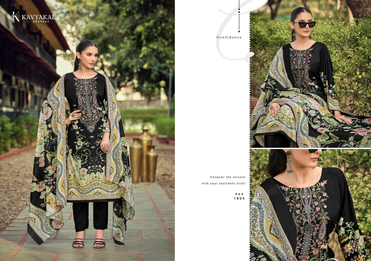 Kavyakala Rihaana Vol 16 Designer Lawn Cotton Dress Material Wholesale - Amrah Wholesale